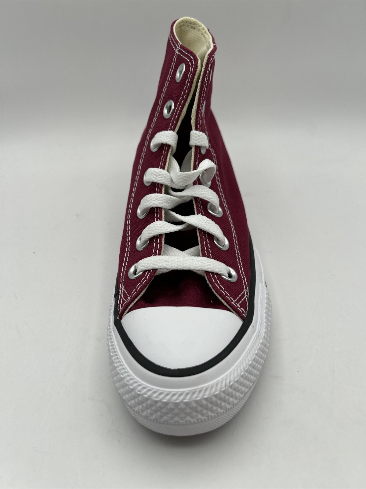 New Converse All Star Maroon Hi Top Canvas Sneakers Shoes Women’s 6 Men’s 4