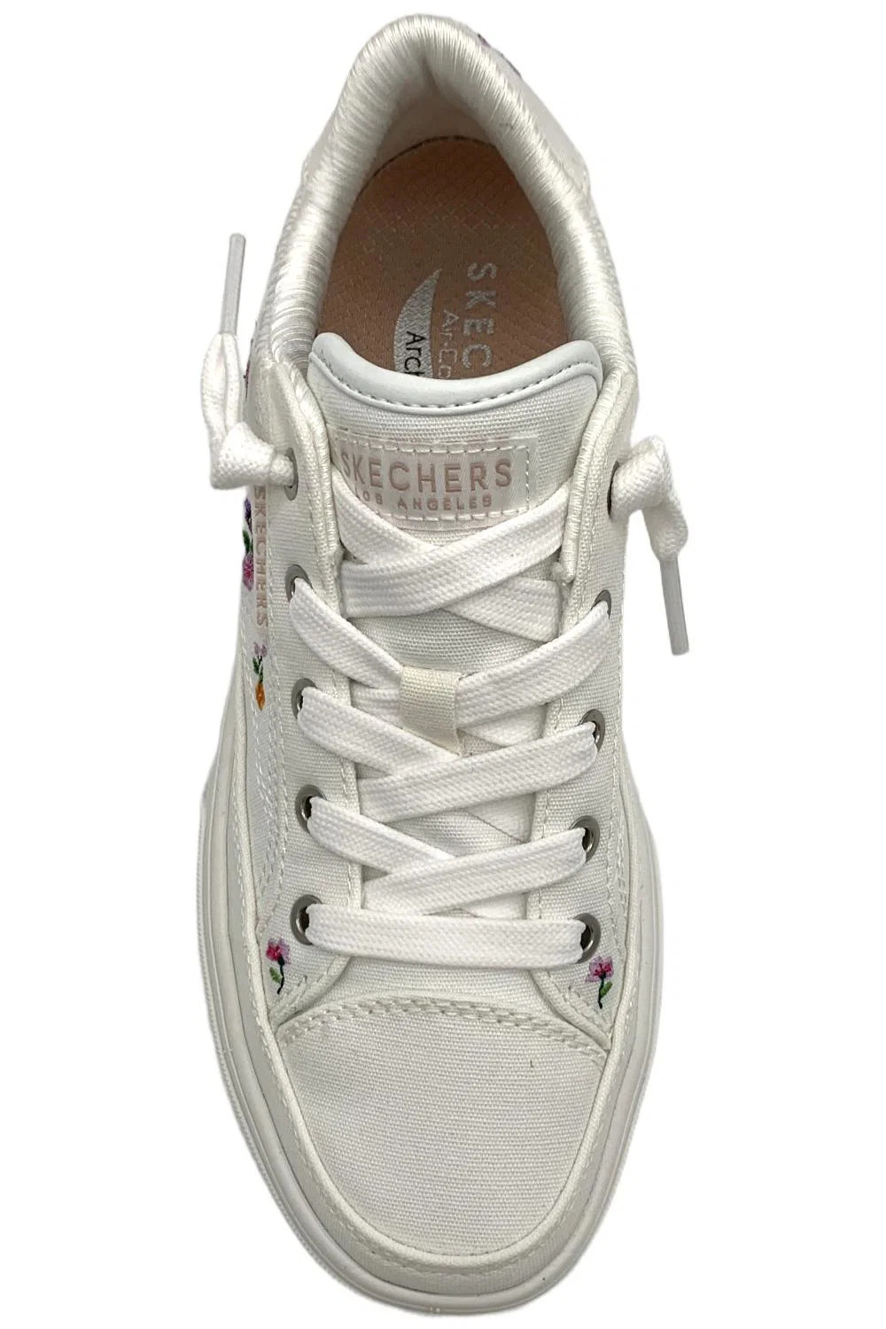 Skechers Women’s Arch Fit Arcade Subtle Bouquet Sneakers White