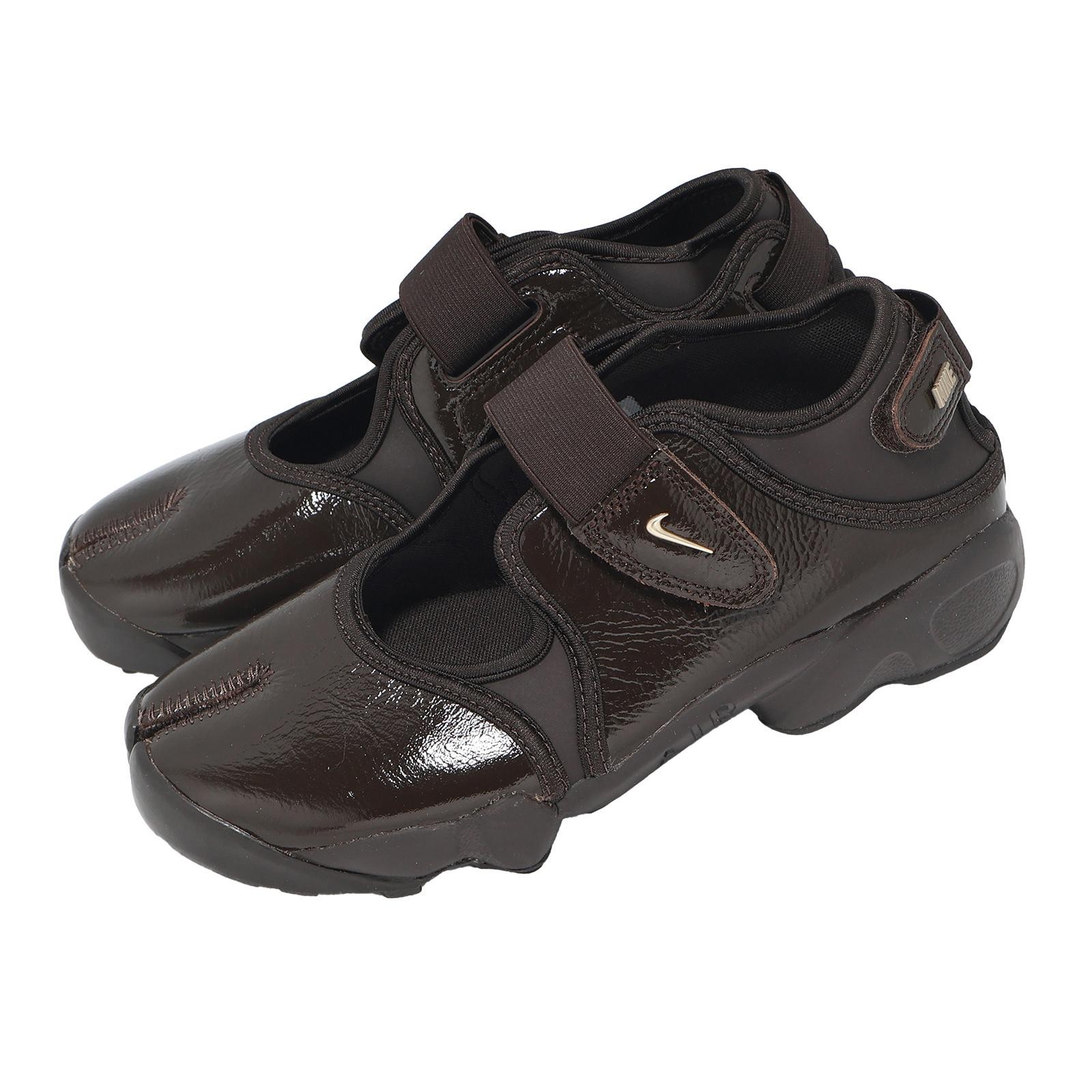 Nike Wmns Air Rift Velvet Brown Gold Women Lifestyle Casual Shoes IB8954-200