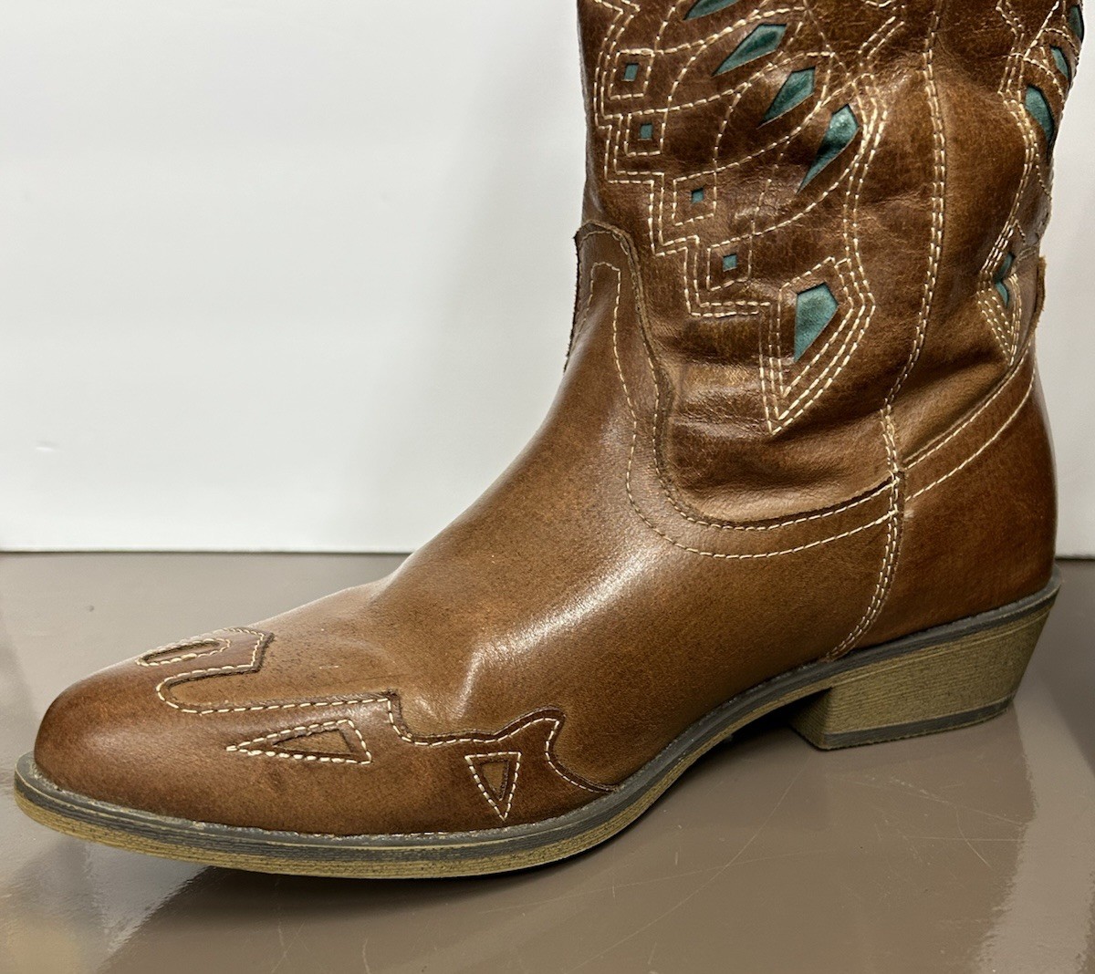 Coconuts Matisse Bandalero Western Boots Women’s Size 8.5M Faux Leather upper