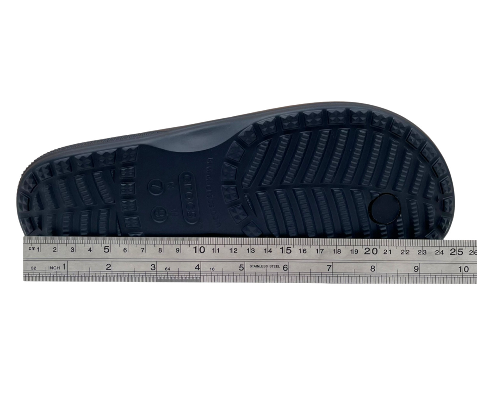 Crocs Baya II Women’s Flip Flop Sandals Size 9 Navy Blue Lightweight Flexible