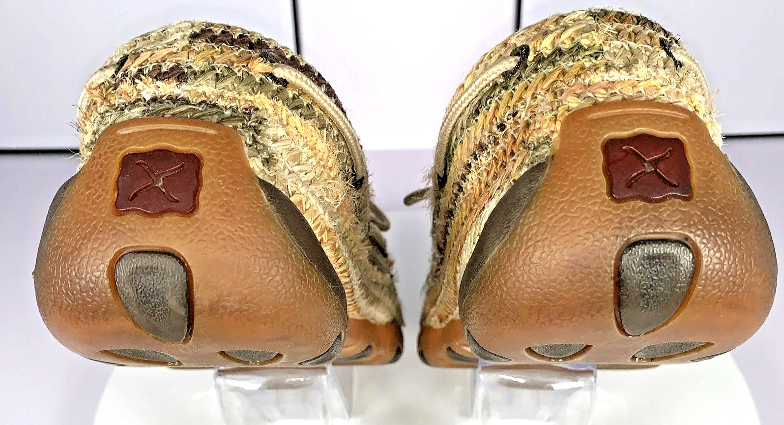 Twisted X Womens Multi Weave Driving Moc Slip On Loafers Shoes WDM0084, 9.5 EUC!