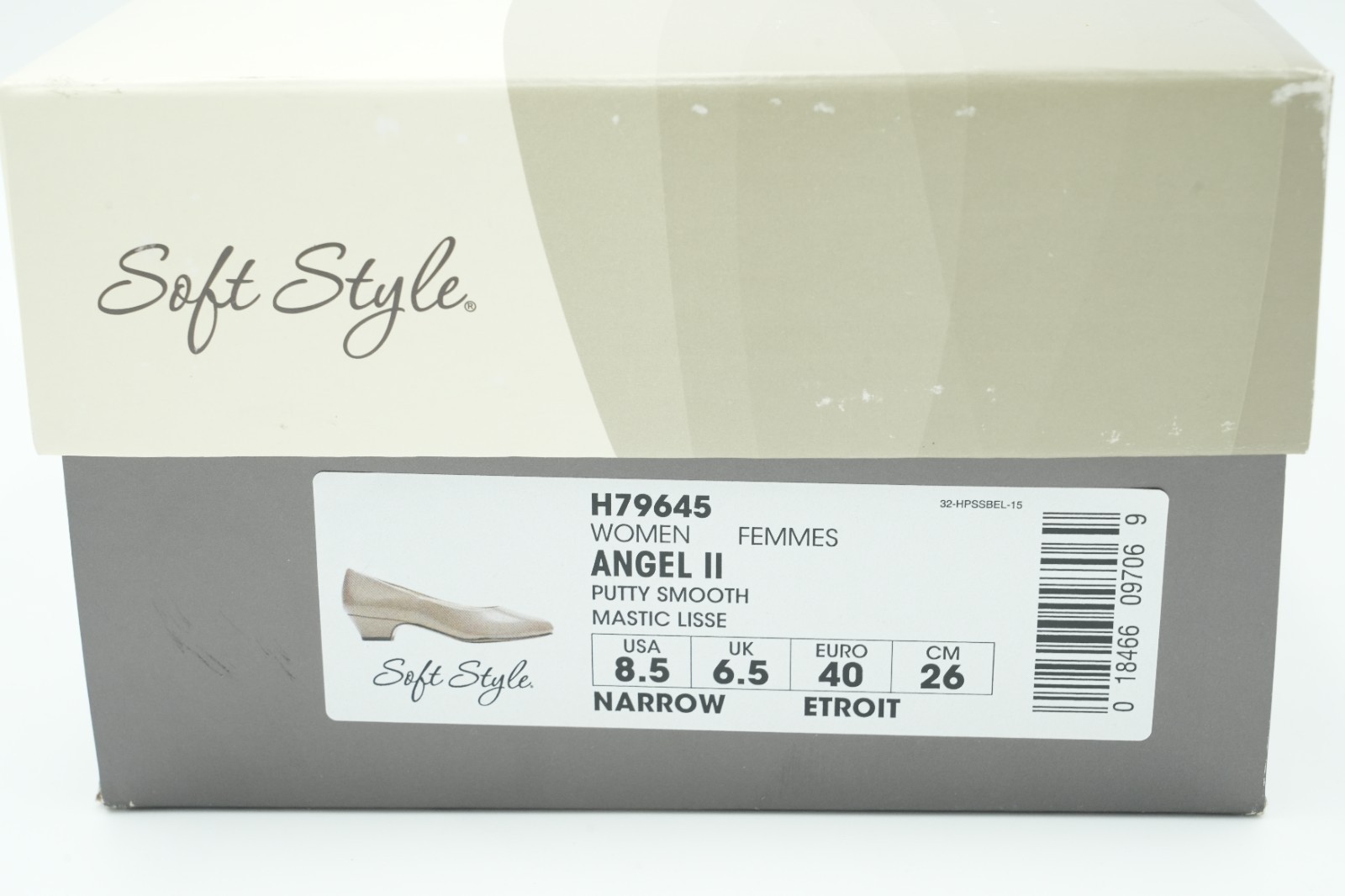 Soft Style Angel II Pumps Putty Smooth Women’s 8.5 narrow NIB