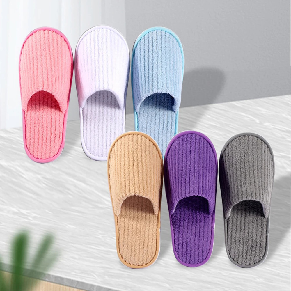 Disposable Slippers Men Women Hotel Travel Slipper Sanitary Party Home Slipper G
