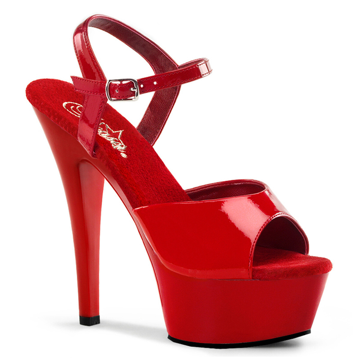 6″ Red Patent Platform Stiletto Mens Crossdresser High Heel Shoes size 12 13 14