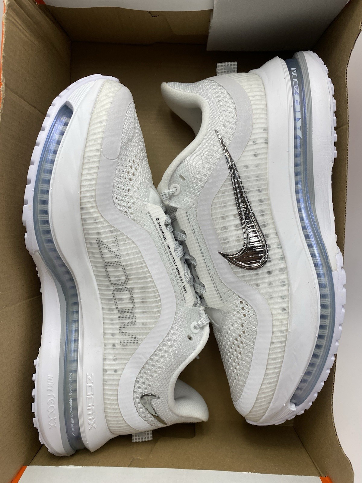 Nike W Pegasus Premium White Metallic Silver (HQ2593 102) Women’s Size 10