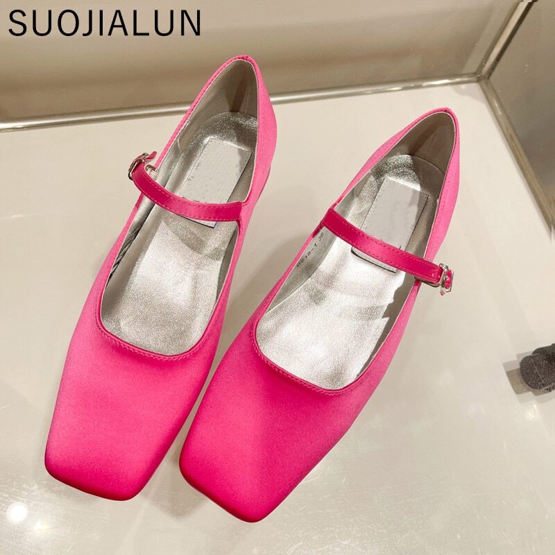Women Flat Shoes Round Toe Shallow Soft Ballerina Shoes Casual Ballet Loafers