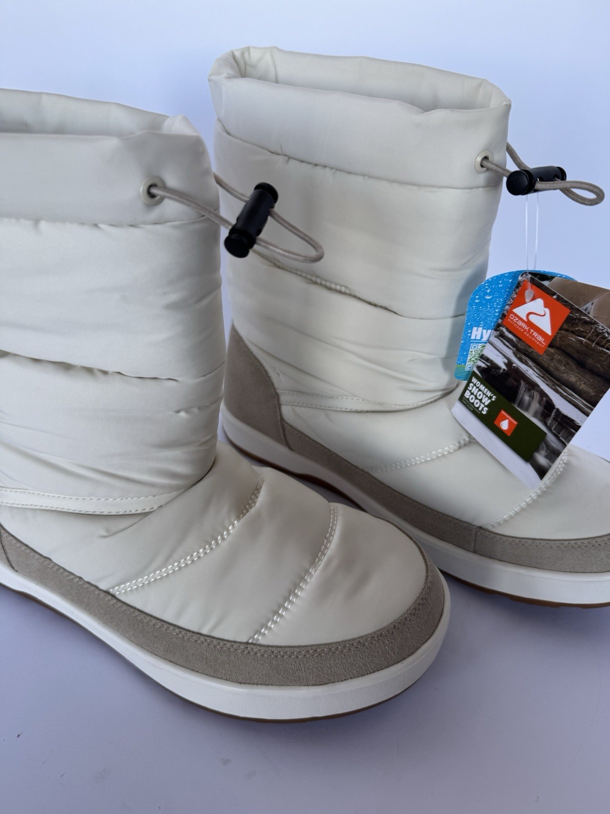 OZARK TRAIL WOMEN 11 M, SNOW BOOTS, 3M THINSULATE, PULL ON, NEW, RETAIL $50
