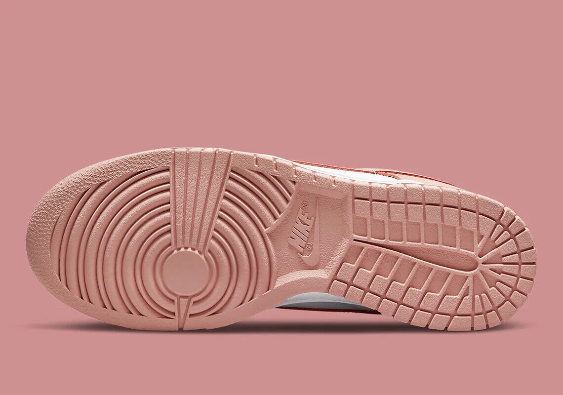 Nike Dunk Low White Rose Whisper Pink Retro Sneakers DD1503-118 Womens Size