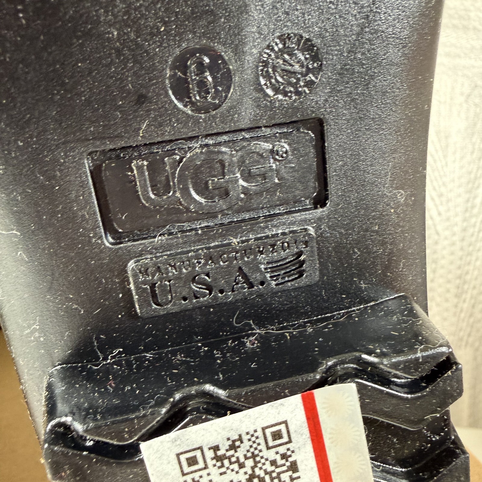 UGG Women’s Pine Shaye Rain Boots Size 6 Made in USA