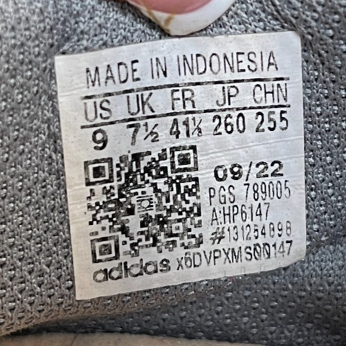 Adidas AlphaBounce+ Low Womens Size 9 White Gray Athletic Running Shoes Sneakers