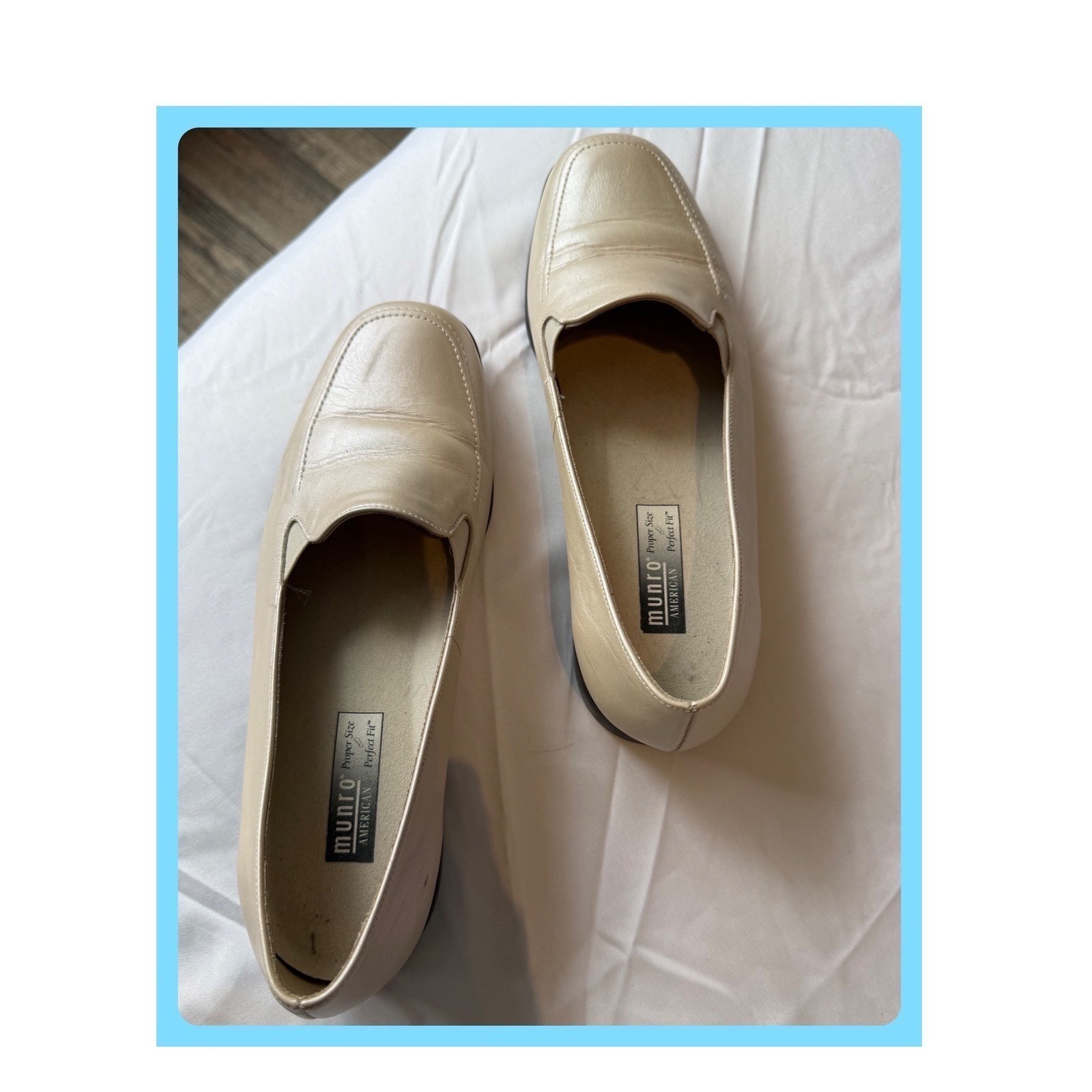 Champagne Closet Capsule Metallic Leather Loafers Quiet Luxury Cottagecore Basic