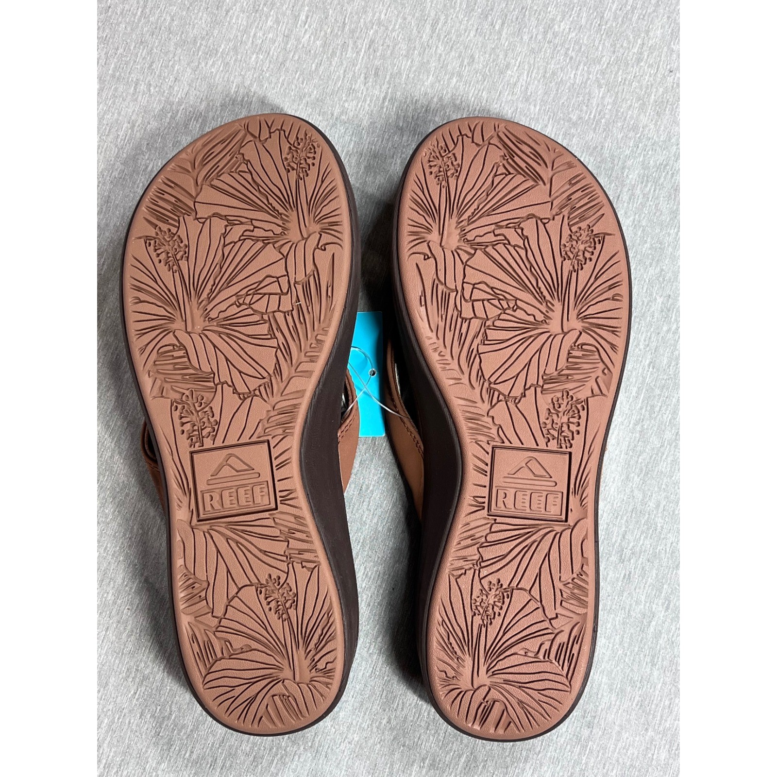 NEW Reef Womens Cushion Cloud Flip Flop Sandals Expresso Brown Thong Size 10