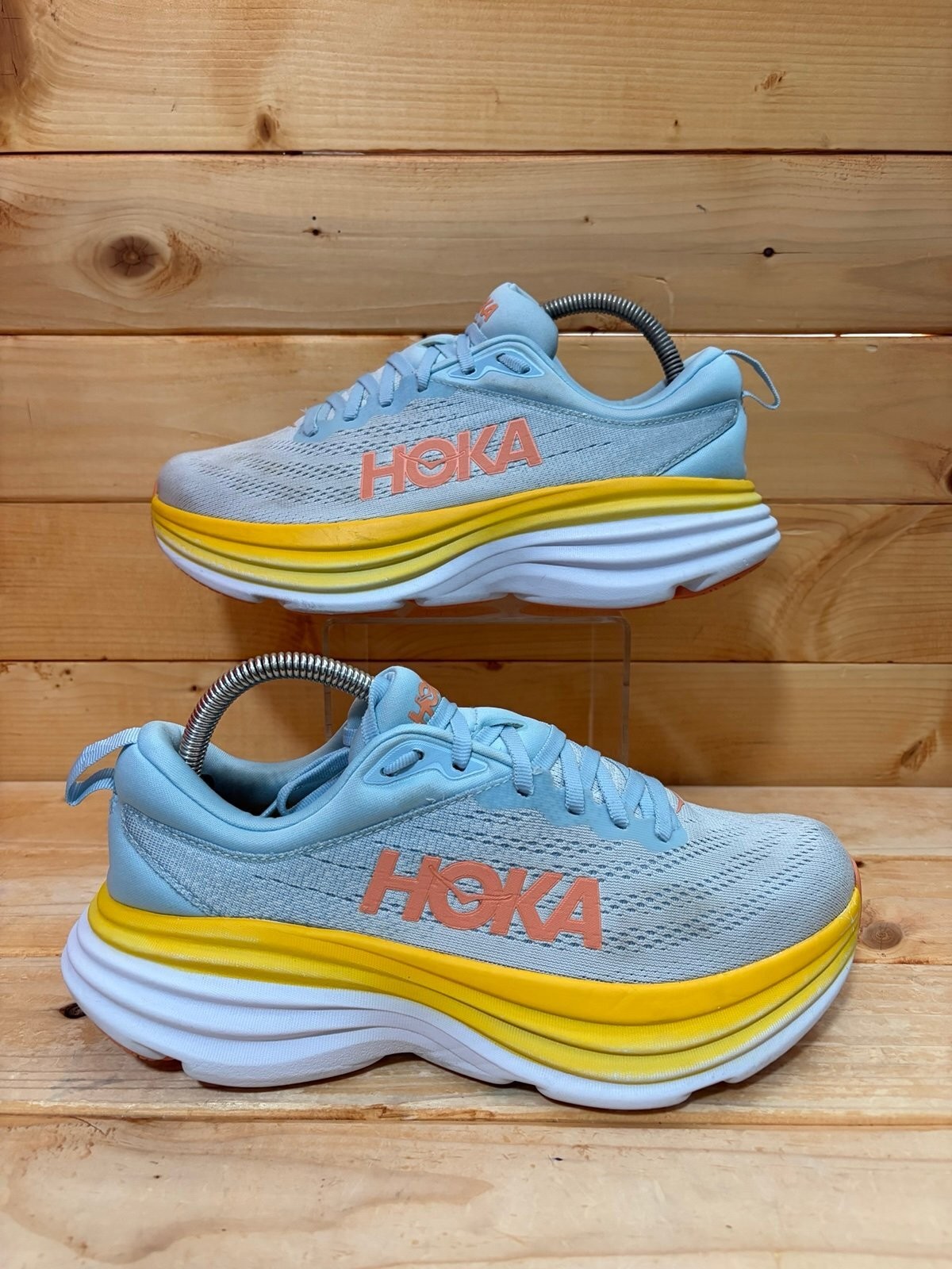 Hoka One One Bondi 8 Summer Song Running Shoe’s 1127952SSCA Womens size 9B