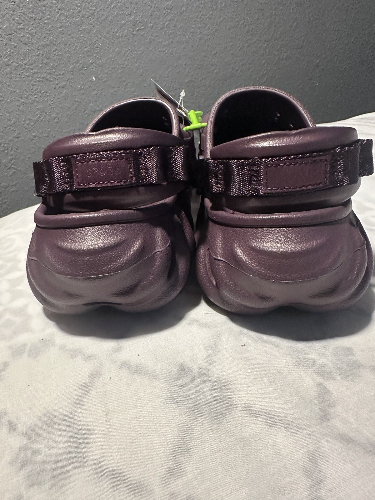 Crocs Echo Clog Slip On Plush Plum Purple 207937-5CQ Men’s 5Women’s 7BRAND NEW