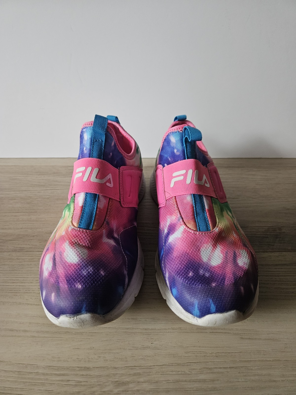 FILA Accolade Evo Air Mesh Slip-On Sneaker TIE-DYE Women’s Size 8.5