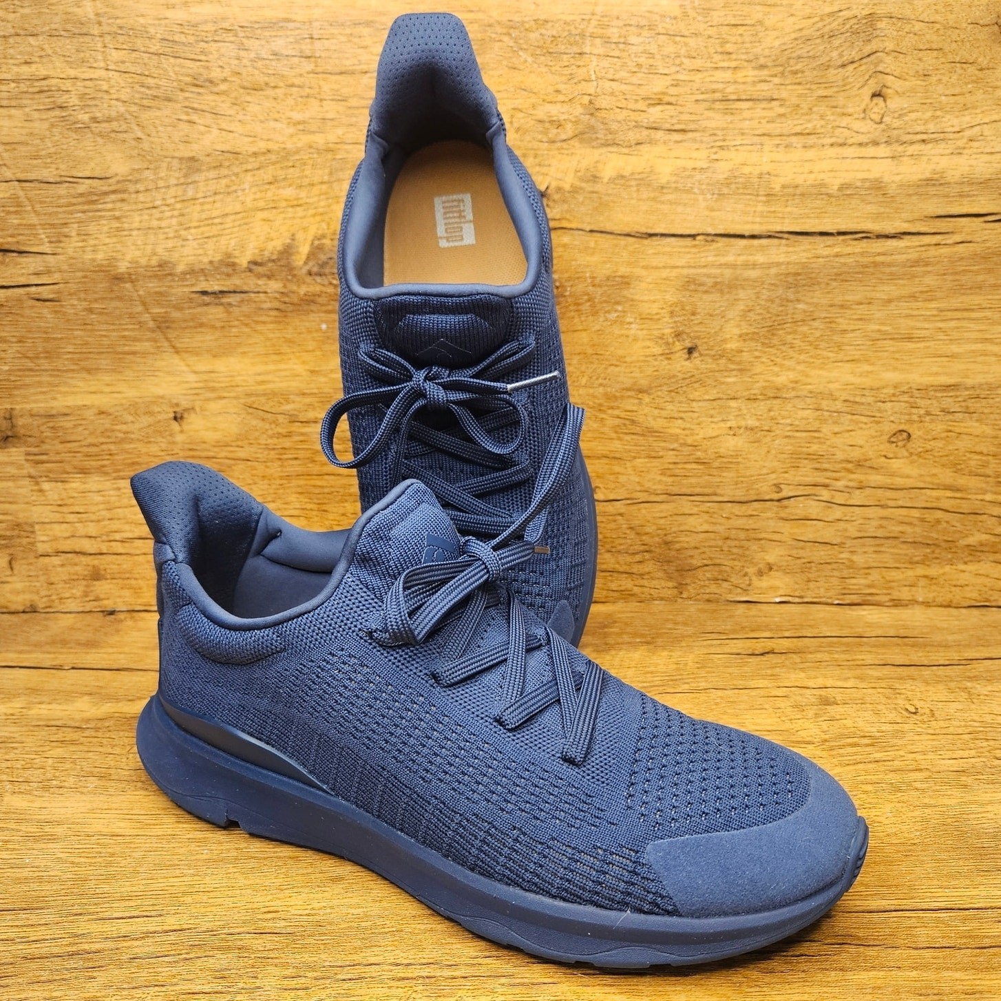 Fitflop Vitamin FFX Knit blue Sports Sneakers size 8 womens