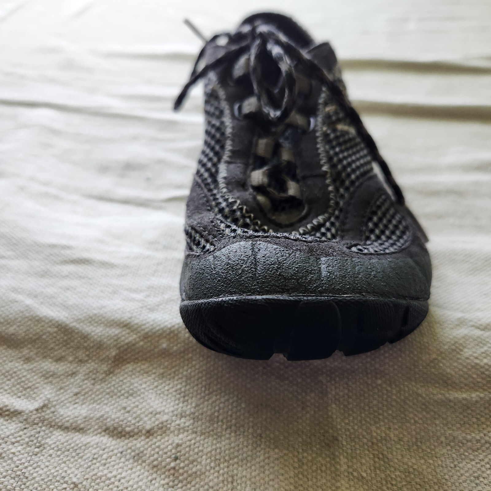 Merrell Pace Glove Barefoot Zero Drop Vibram Shoe Womens US 6 UK 3.5 EU 36 Black