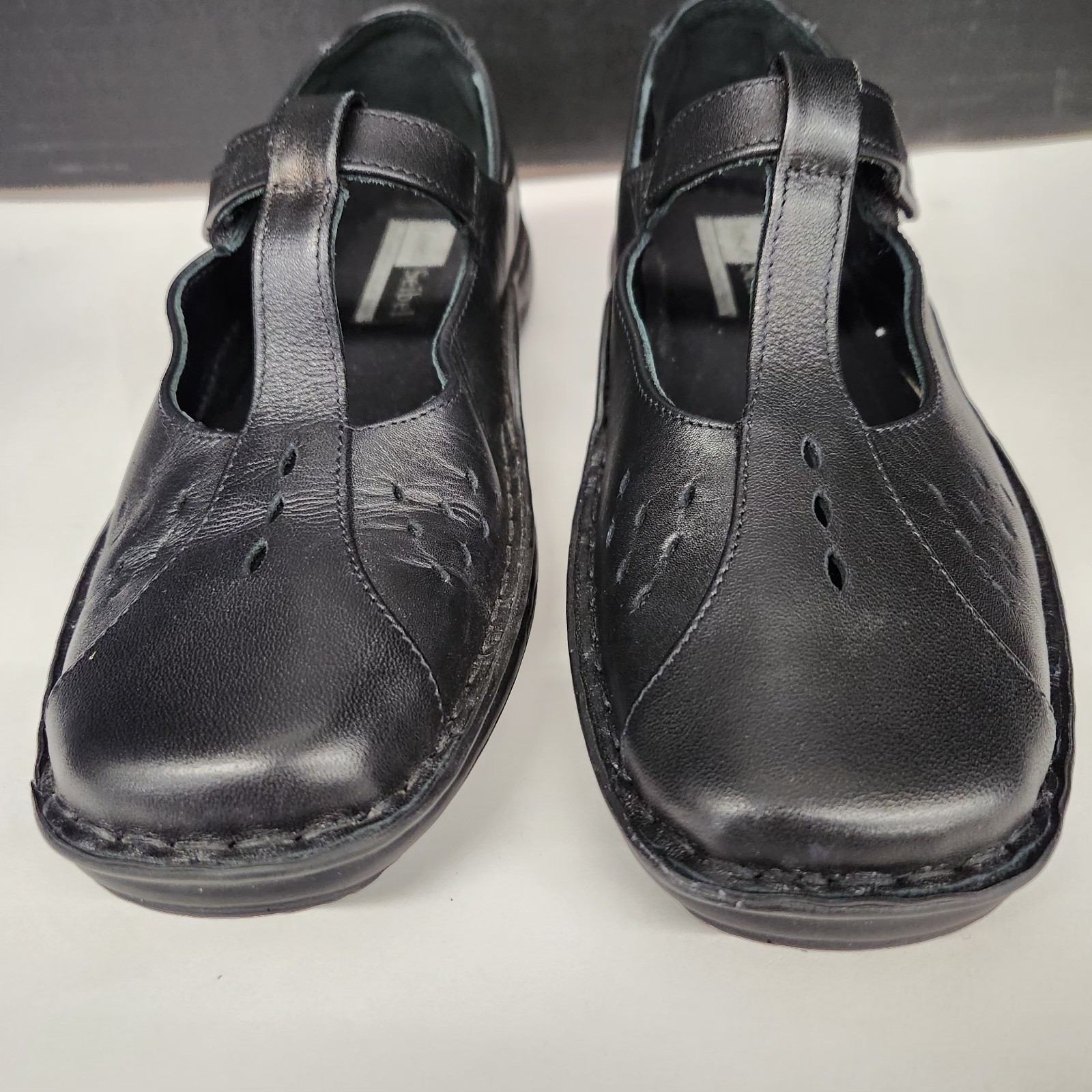 New Josef Siebel Women’s Size EU 37 (US 6-6.5) Slip On Black Comfort Shoes
