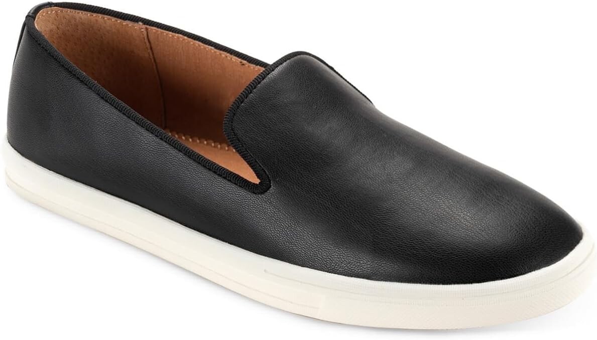 Style & Co. Women’s Pennyy Casual and Fashion Sneakers Black, 9.5, Medium (B,M)