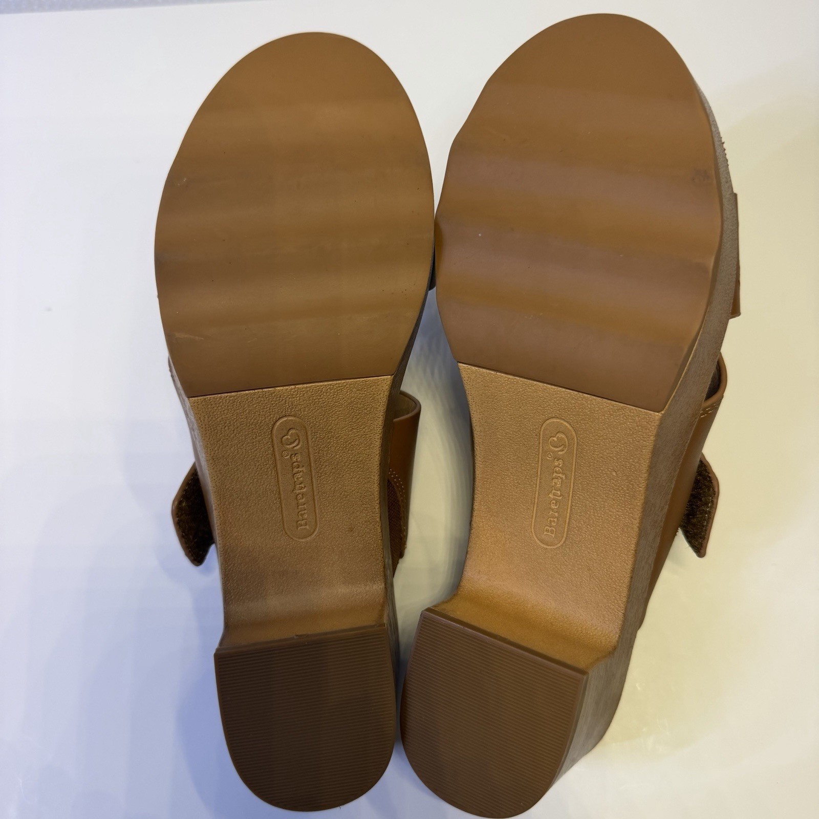 Baretraps Denni Sandal Women brown Fabric and Synthetic, Size 7
