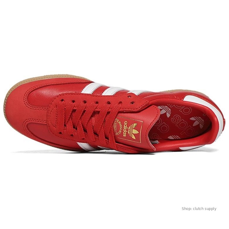 IE6524 adidas originals SAMBA OG Red Women Shoes Sneakers