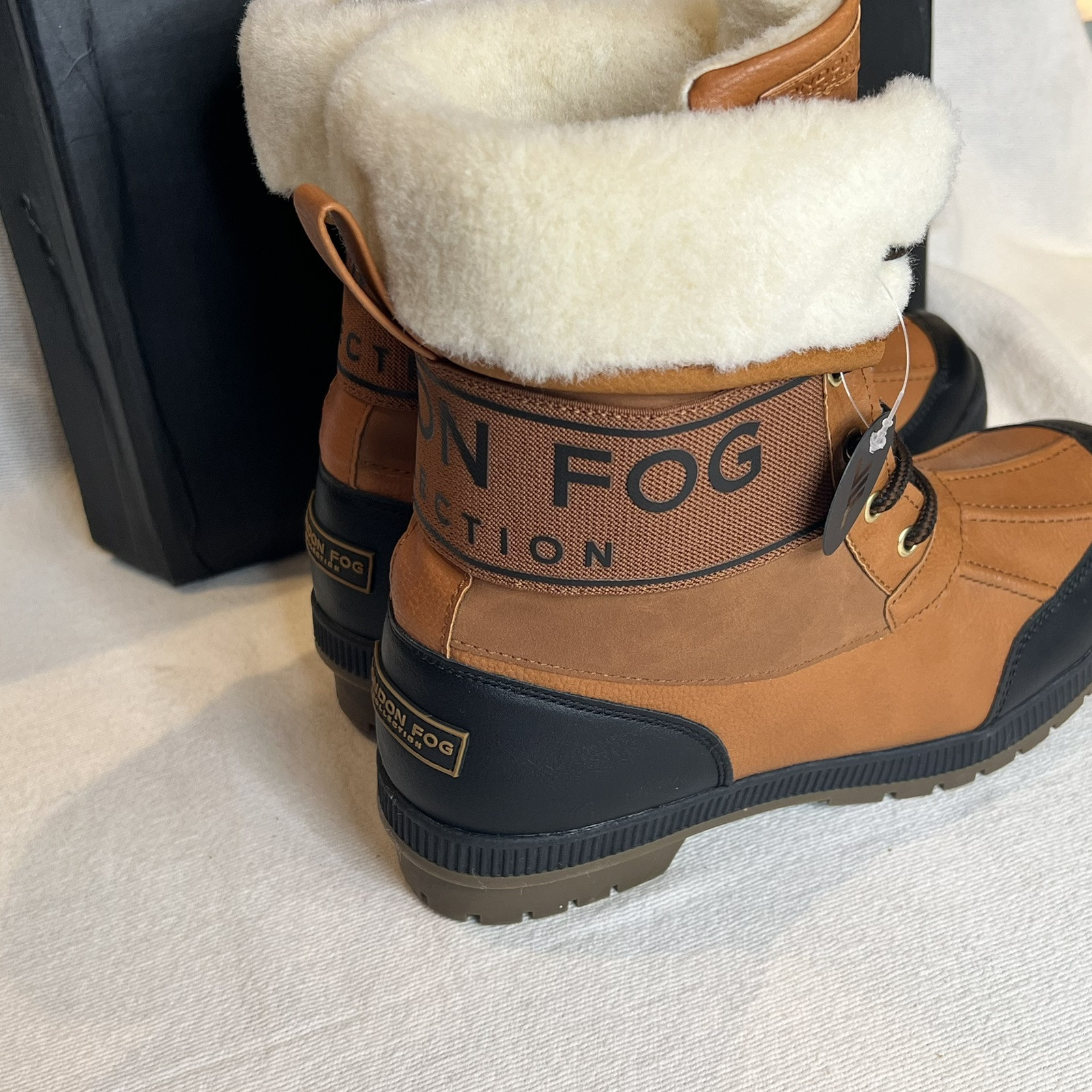 ￼London Fog Womens Boots Size 10M.MLFW Milly Combo Not Available In Retail store
