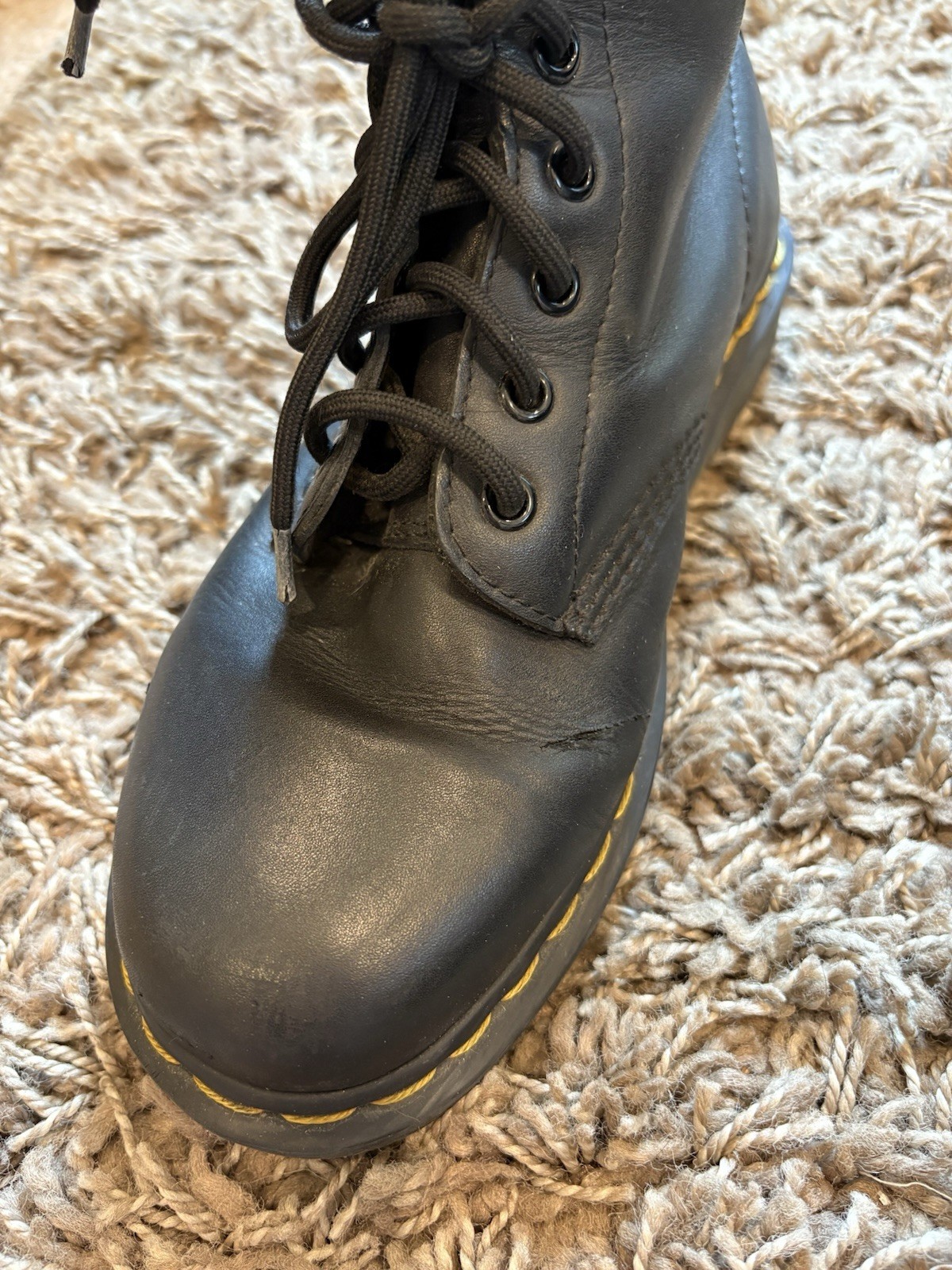 Dr. Martens Women’s Lace Up Boots Black US 6 EU 38