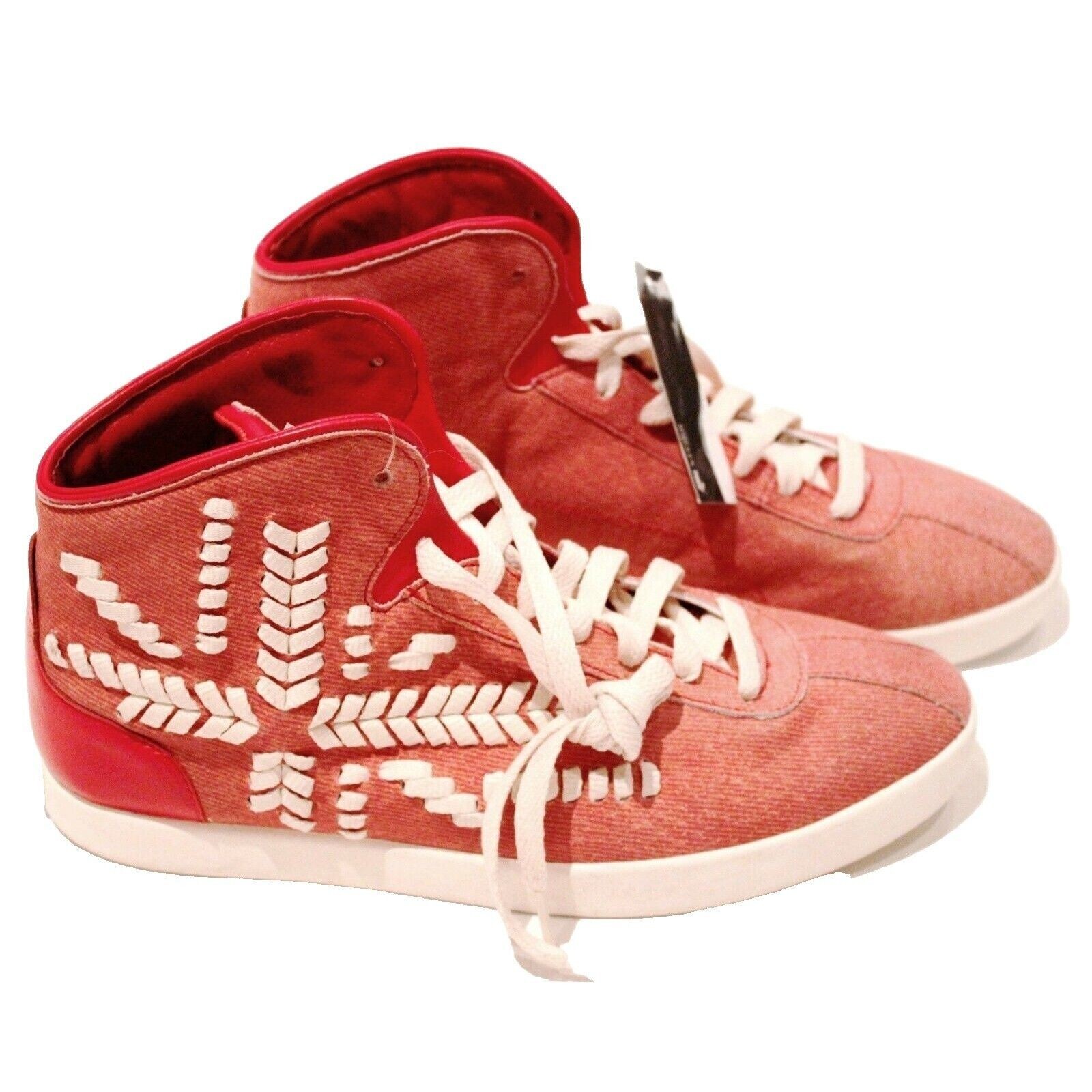 PUMA x Alexander McQueen MEDIUS Red SNEAKERS Shoes NORDIC Red ( 9.5 )