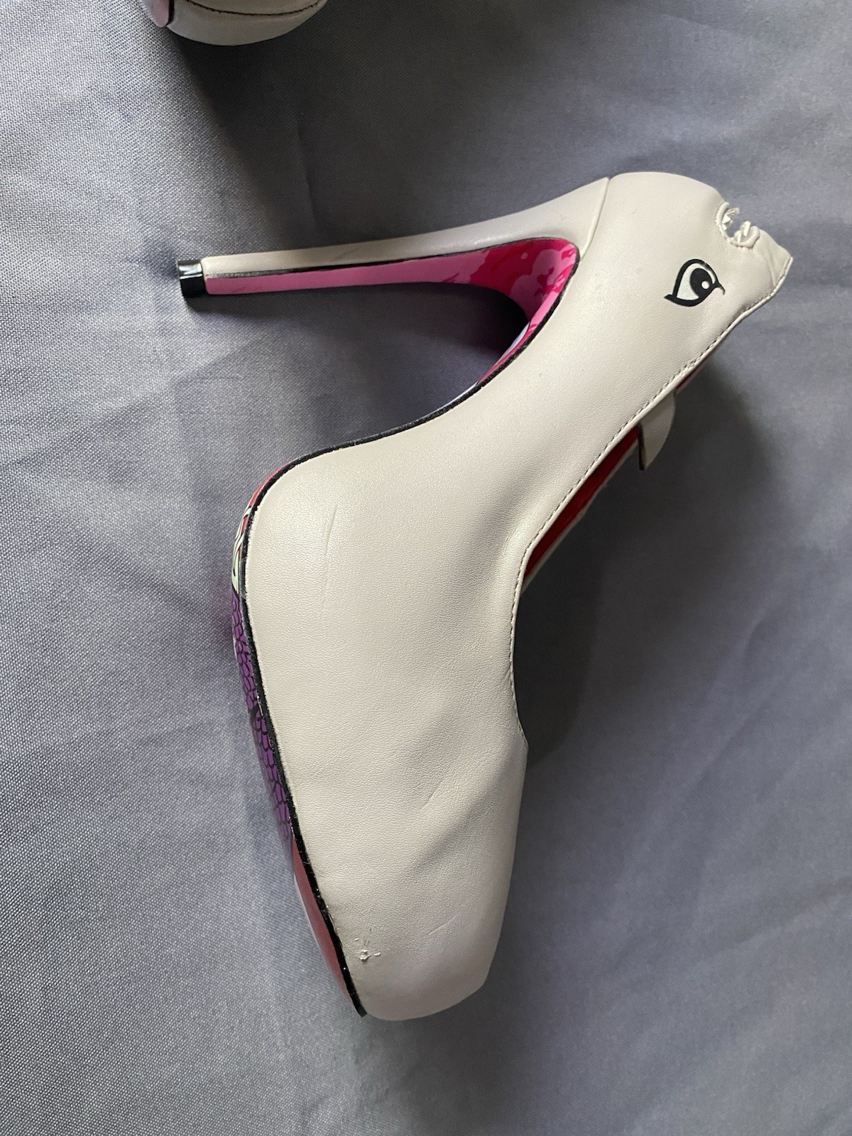 Taylor Reeve platform heels Pumps Shark And Mermaid Design Sole 8M