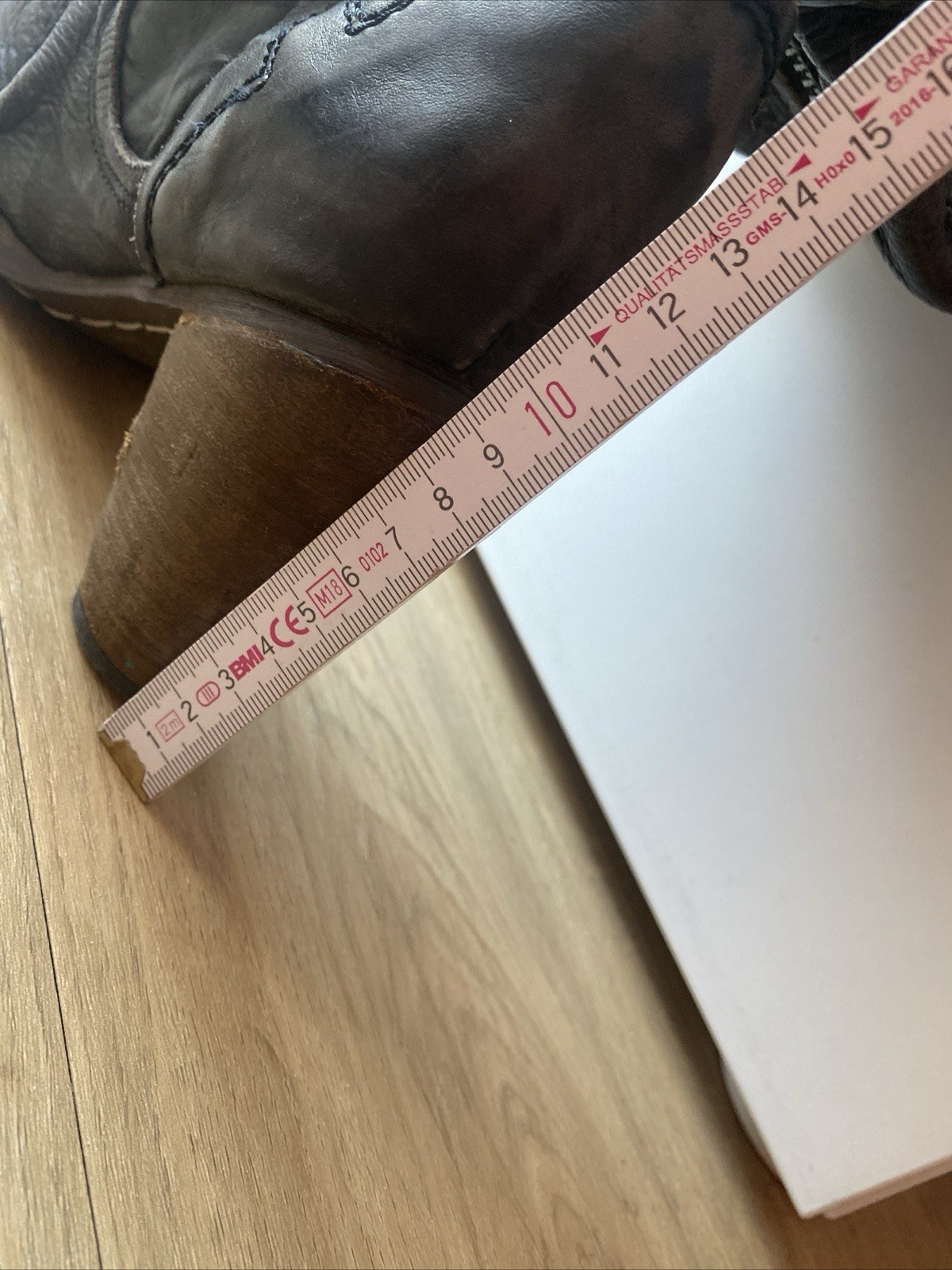 Designer boots winter boots 39 real leather grey biker boots women heel