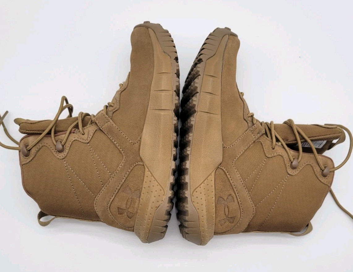 UNDER ARMOUR WOMENS BOOTS SIZE6 BROWN TACTICAL MICRO G VALSETZ AR670 3024010-200