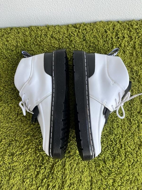 Women Dr Martens Boots White Leather 37 #7KKC