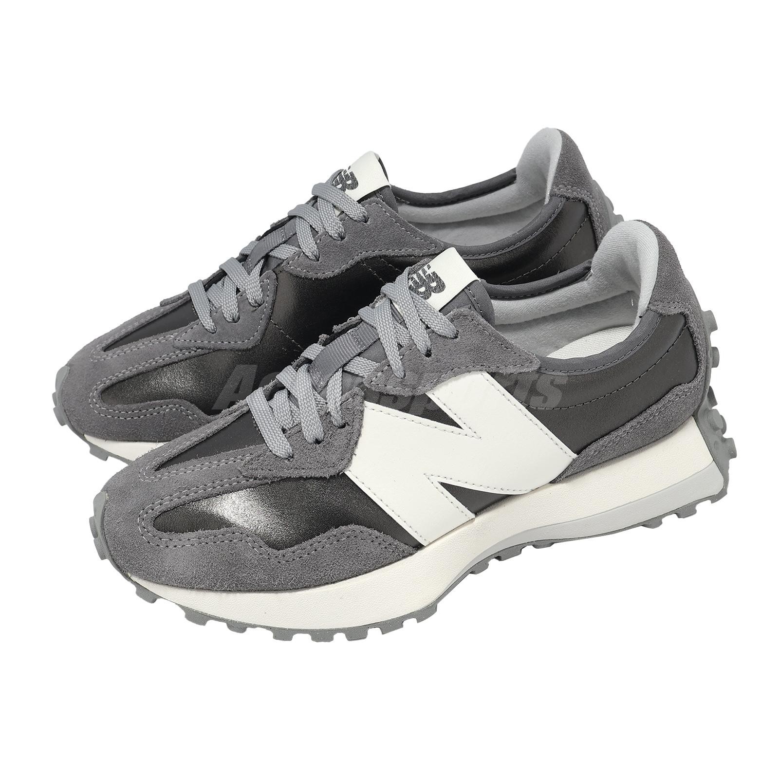 New Balance 327 NB Metallic Grey White Women Lifestyle Casual Shoes WS327GLB-B