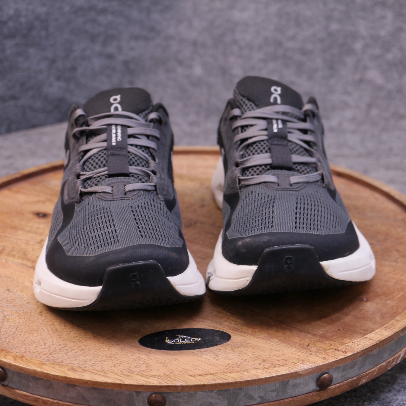 On Cloudrunner 2 Eclipse Black Womens Size 7.5 US Running Walking Shoes Sneakers