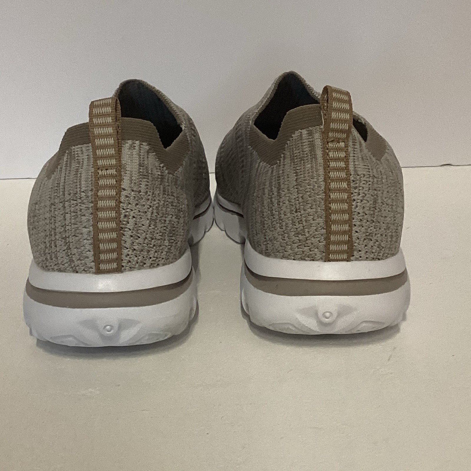 PROPET WAT024 Travel Active Stretch Women’s Comfort Slipon in Taupe Medium US 11