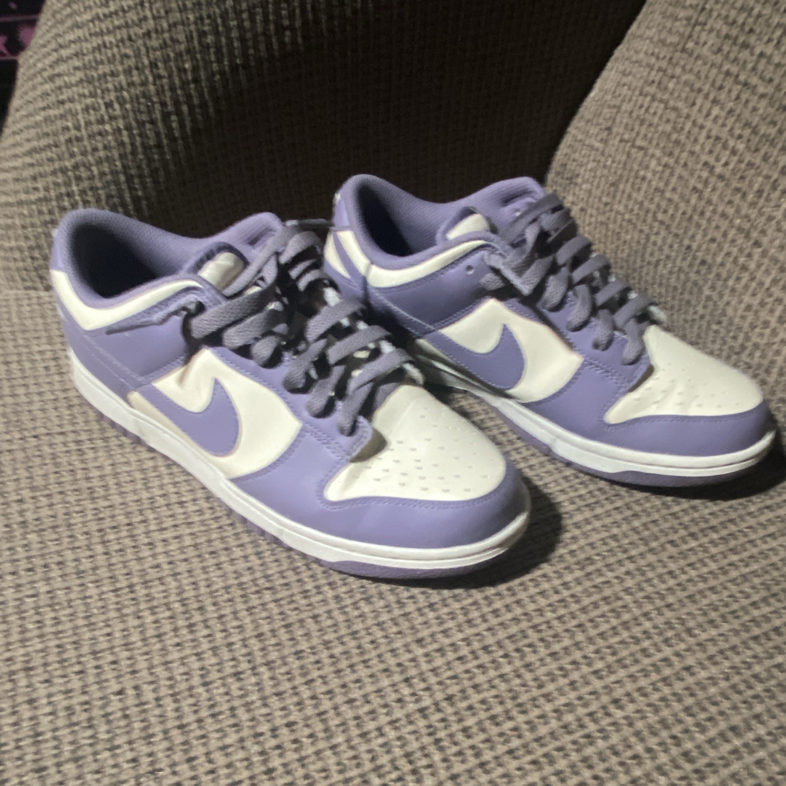 Nike Dunk Next Nature Low Top Sneakers Shoes Lavender Purple White W 9.5