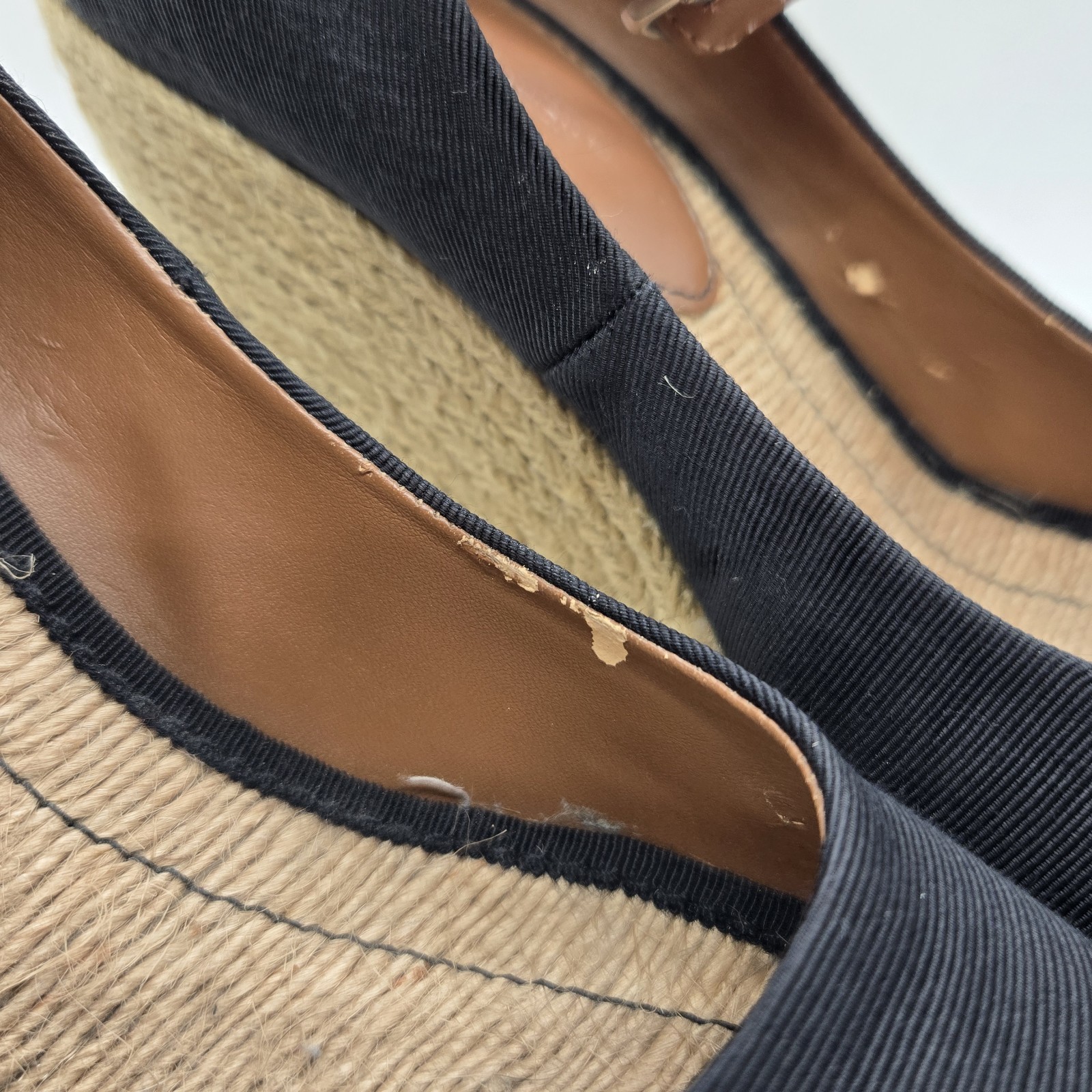 BCBGeneration Heels 9.5 Gracyn Wedge Sandal Platform Ankle Strap Y2k Summer Sexy