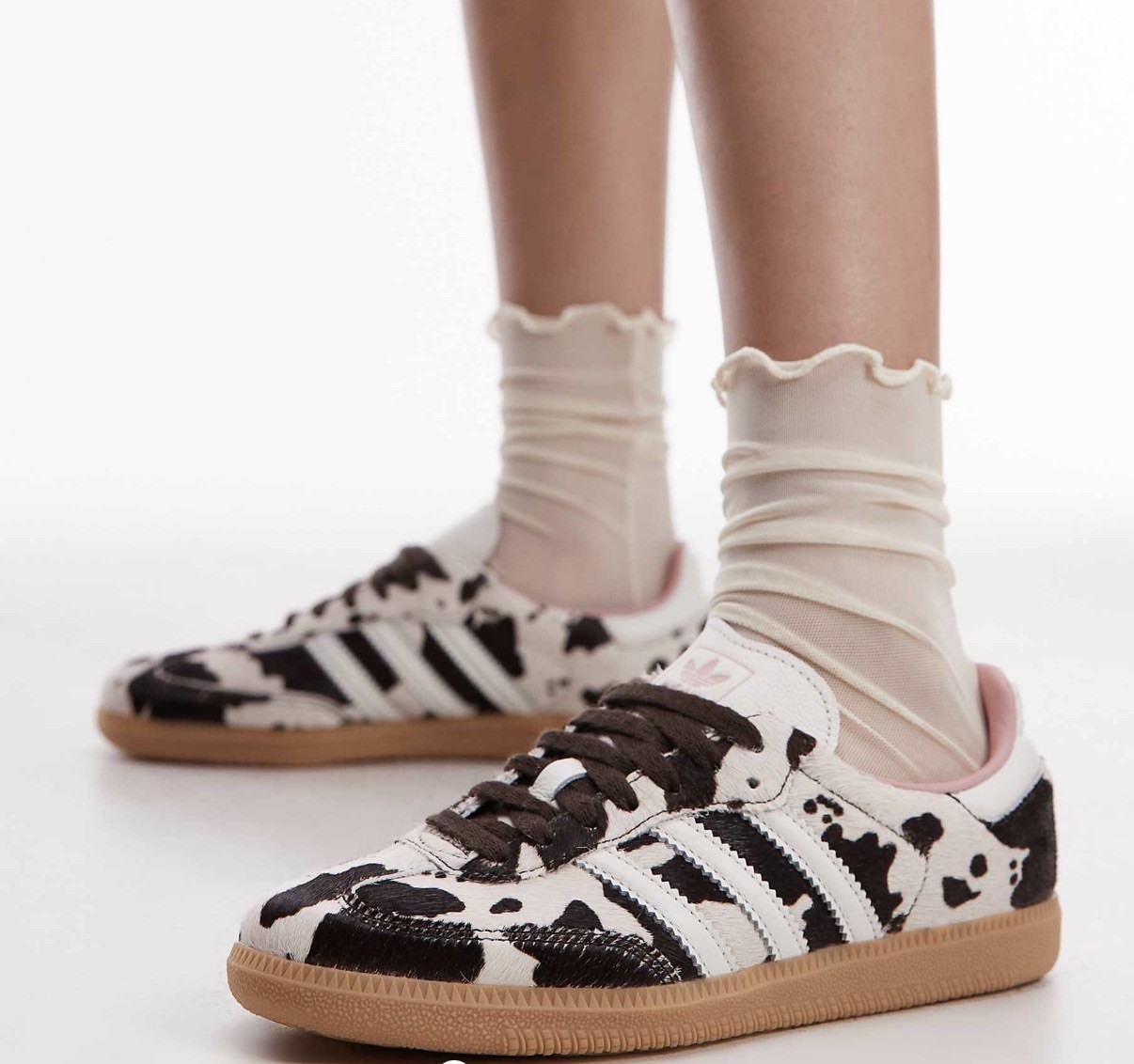 Adidas Samba OG «Cow Print” Colorway Women’s Size 8 women Authentic JR1256