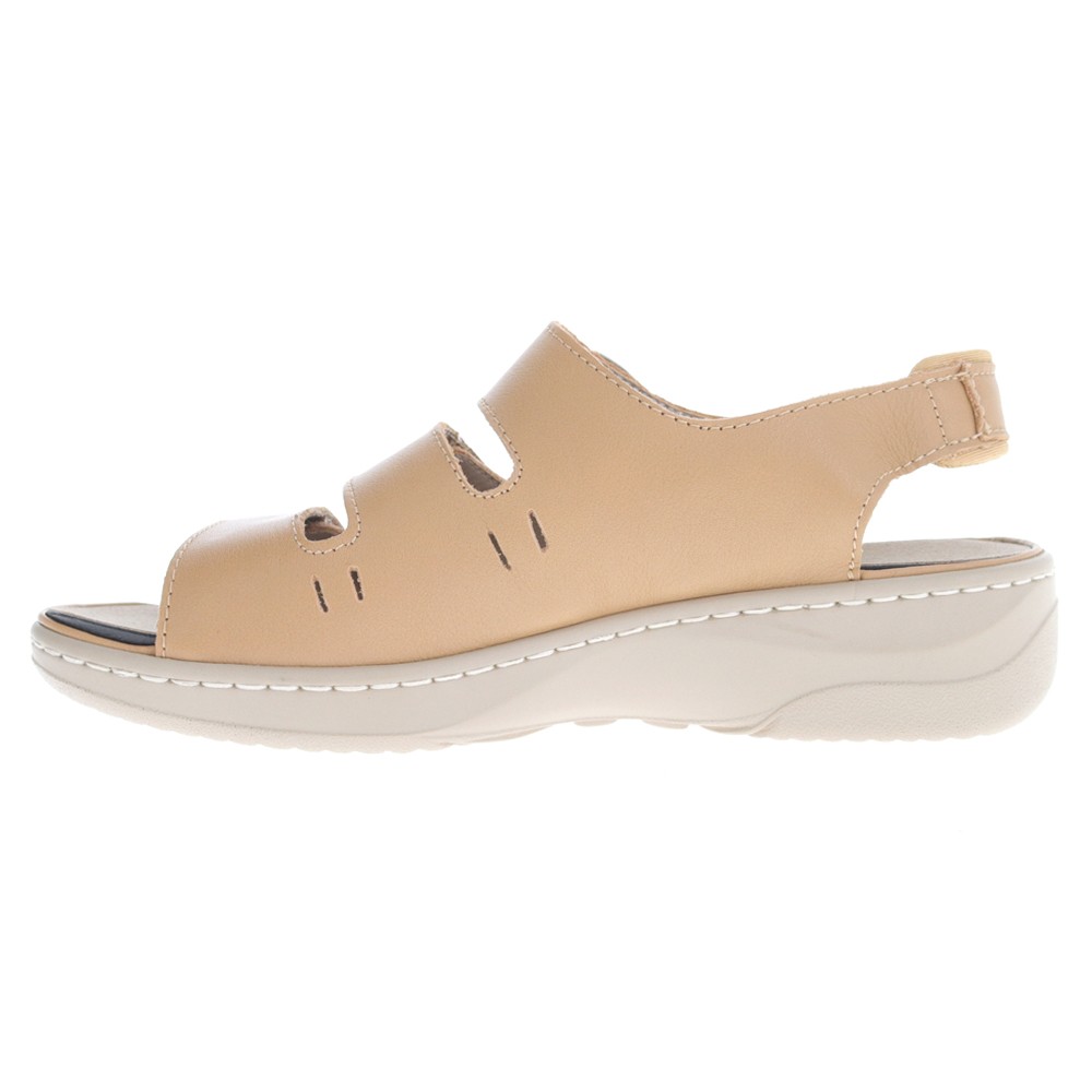 Propet Breezy Walker Slingback Womens Beige Casual Sandals WSO063L-238