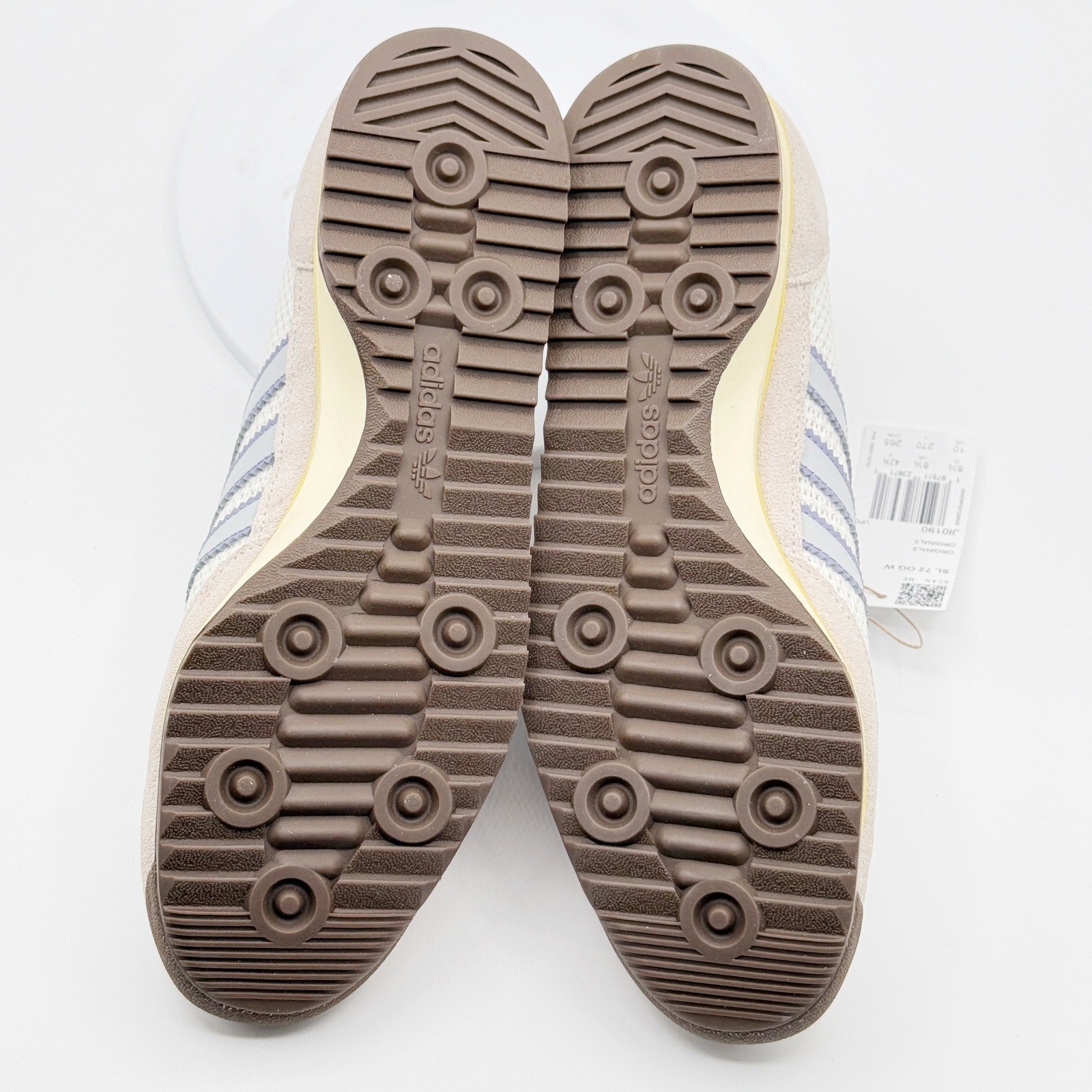 Adidas SL 72 OG W Sneakers Size 10 Womens White/Green/Silver JI0190 NEW