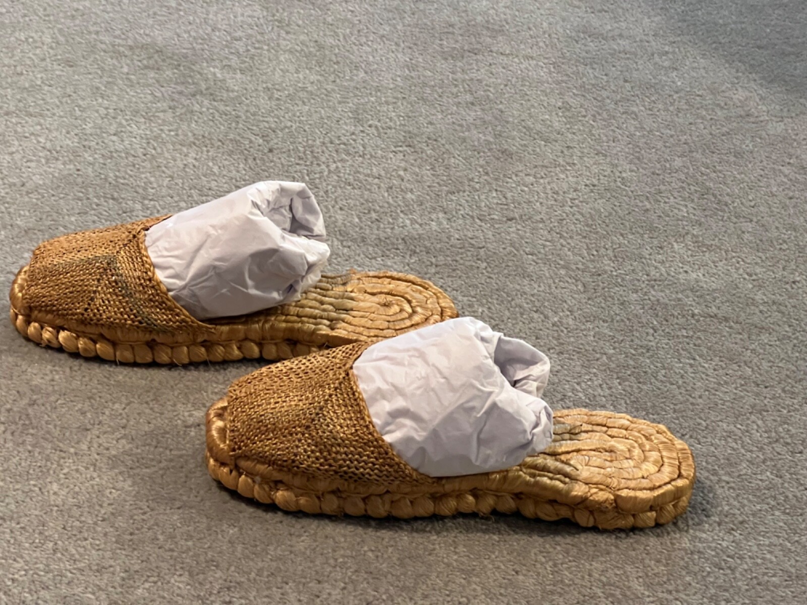 Vintage 1940’s Hand Woven Women’s Sandals from the Philippines