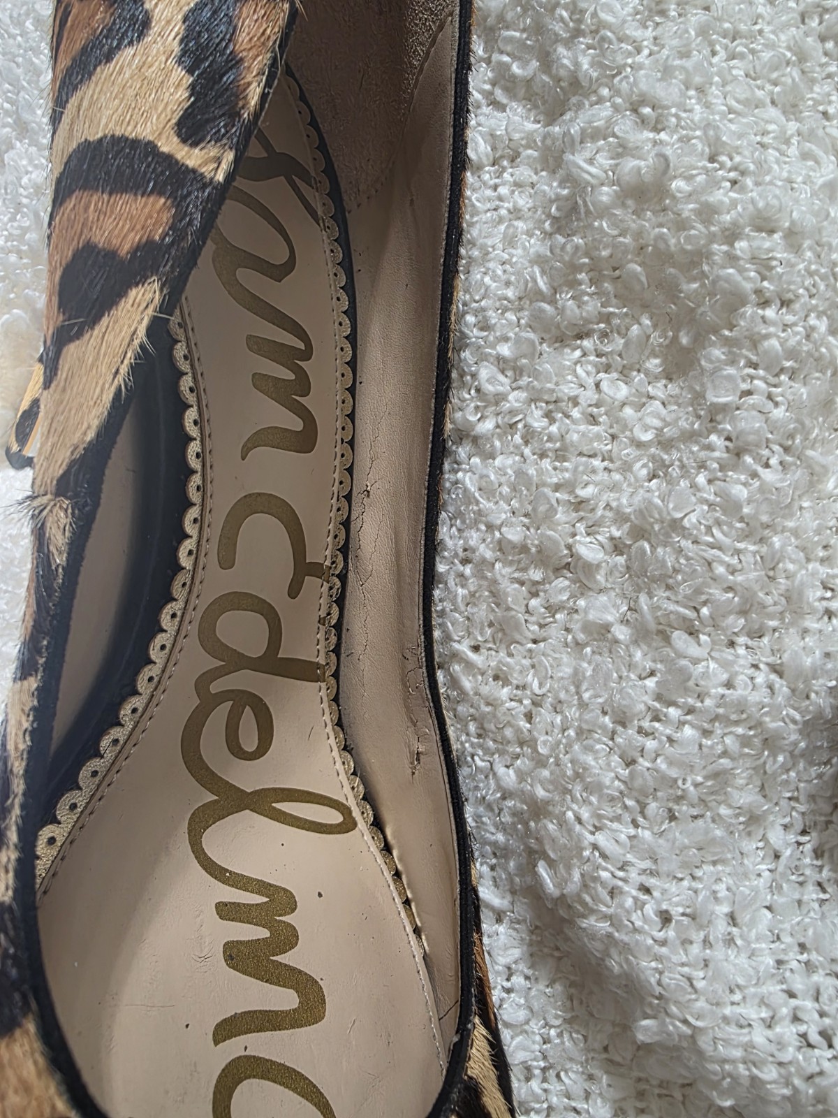 Sam Edelman leopard Print Size 9 Stilletto Heels See Photos And Description