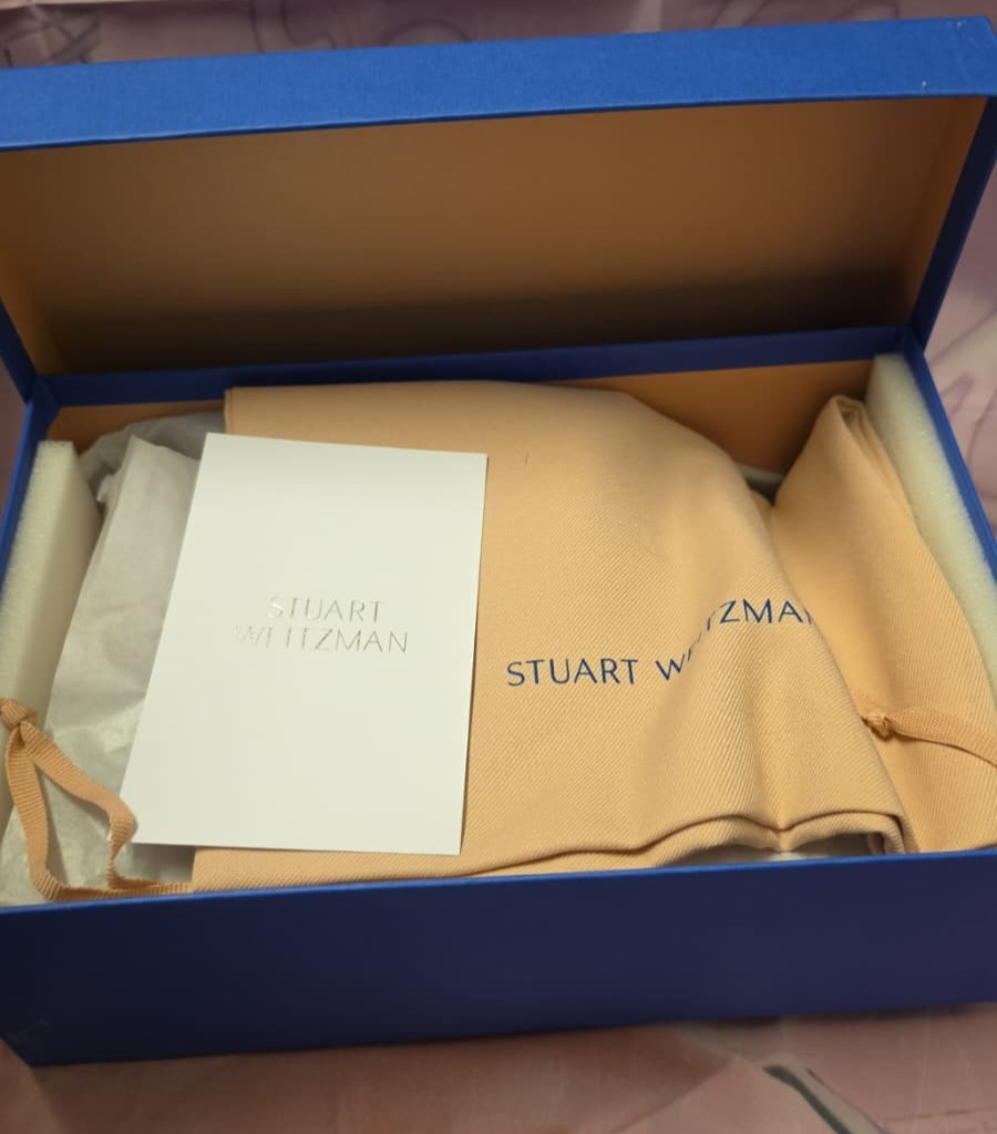 Stuart Weitzman Womens Tasha Pumps Heels Pink Dash Mesh Brand New in Box