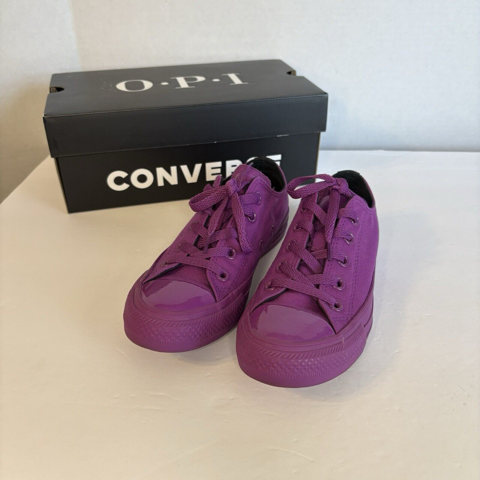 Converse x OPI Chuck Taylor All Star Positive Vibes Only Purple Womens 5/Mens 3