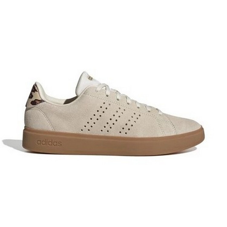 adidas Advantage 2.0 Shoes Sneakers Leopard Print Tan/Gum Sz 8 New in Box JQ7396