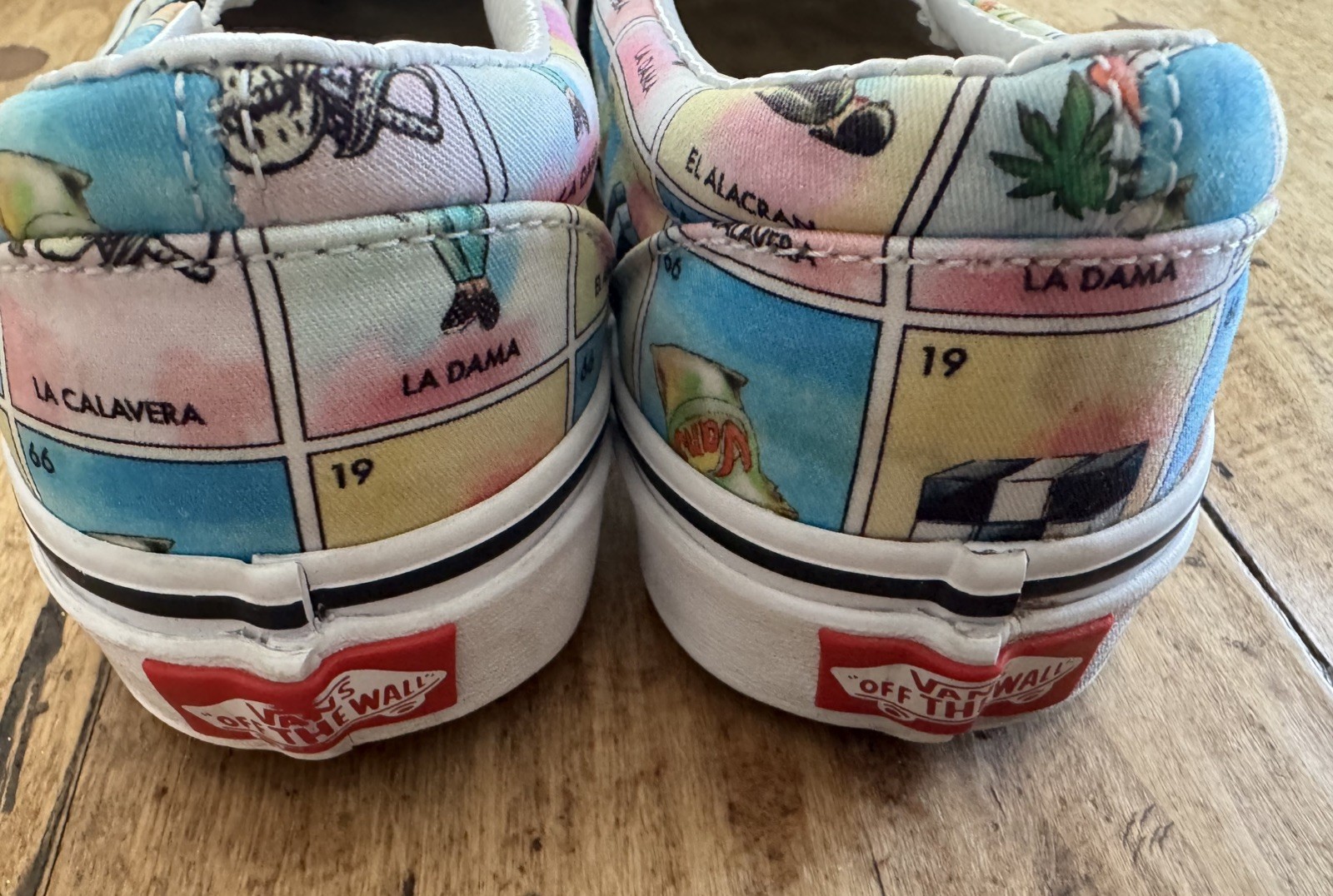 Vans Classic Lotteria Tarot Cards Slip On Sneakers Unisex Men’s 4 Women’s 5.5