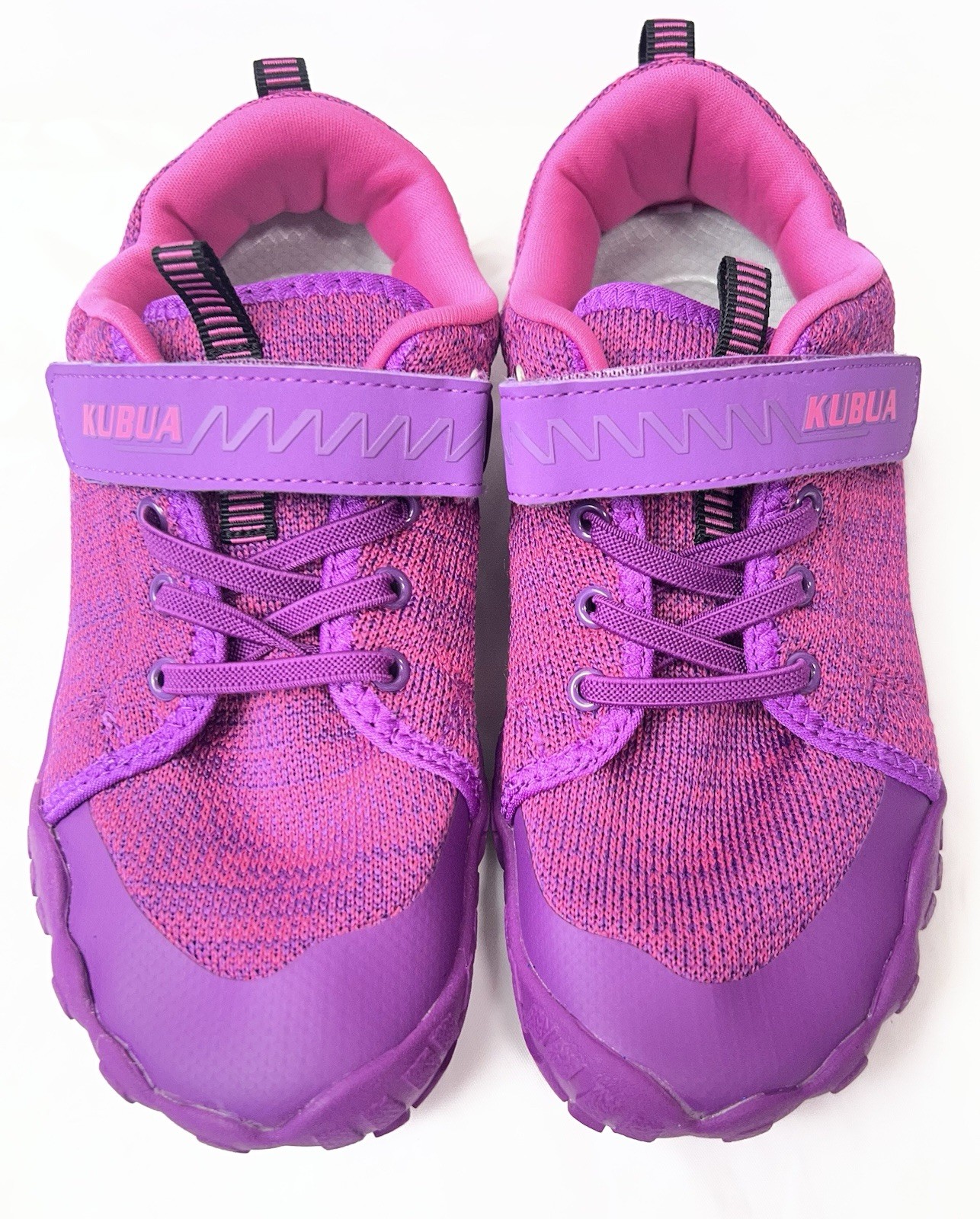 KUBUA Barefoot Shoes Boys Girls Sneakers Naturally 37 Big Kid, A Purple