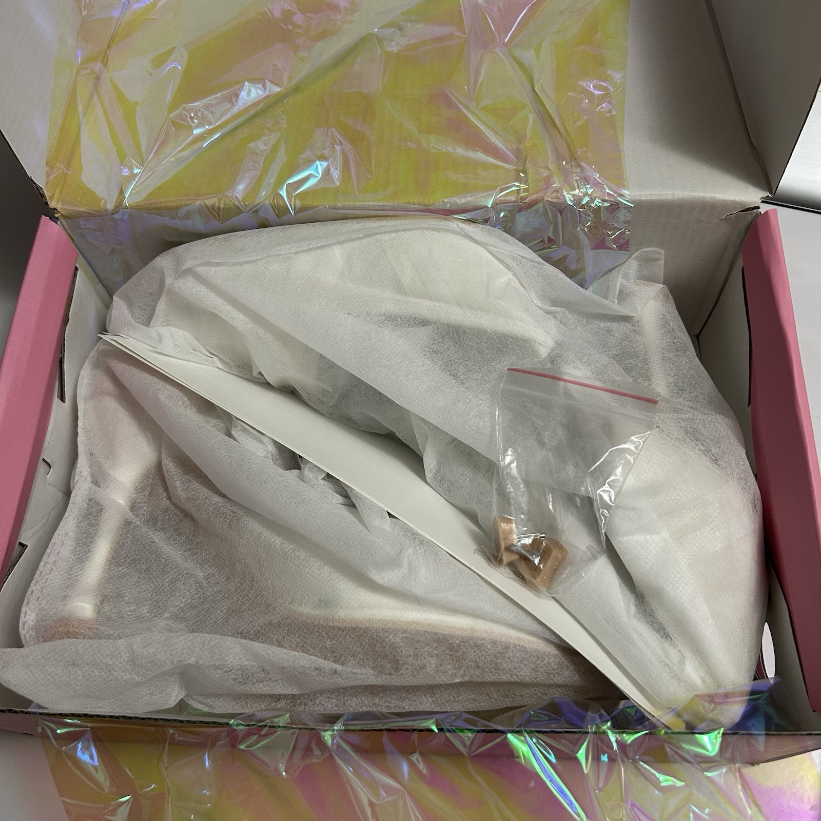 NWT Dolls Kill Sugar Thrills ART FORM LACE UP BALLET HEELS Women’s 10M WHITE