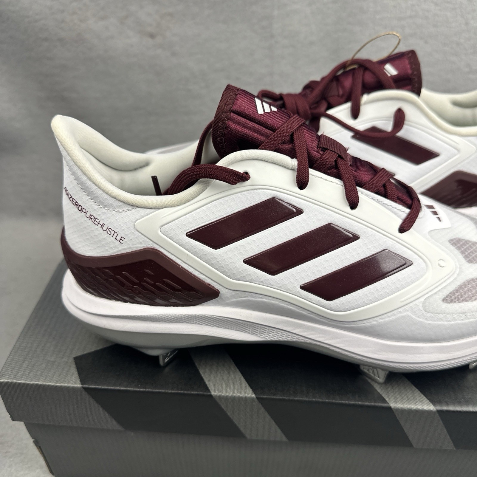 Adidas Purehustle 3 Elite Softball Cleats Womens 10 IG7131 New in Box Spikes